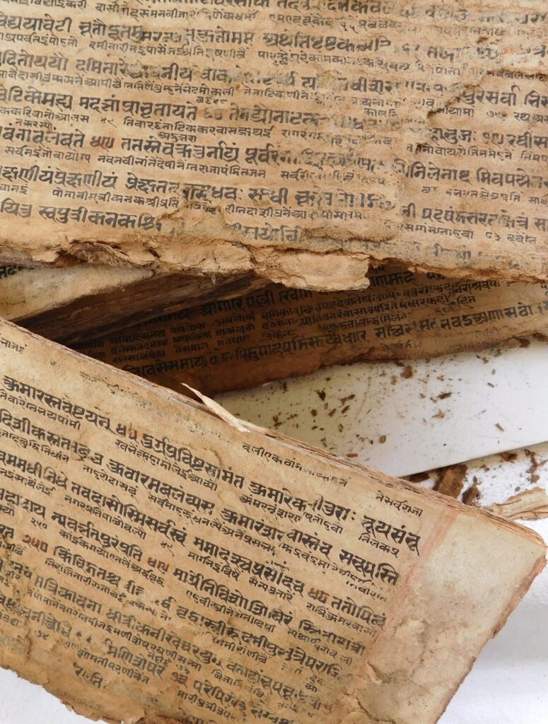 Damaged manuscripts